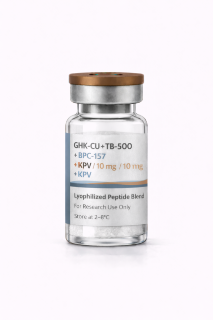 GHK-CU 50mg+TB-500 10mg+BPC-157 10mg +KPV10mg